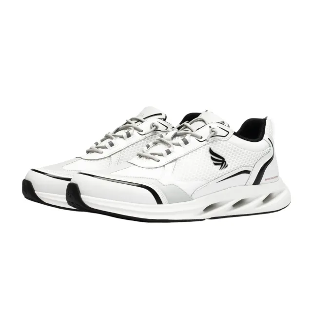 Gisada Runner 16000 sneakers hvit grå svart pustende