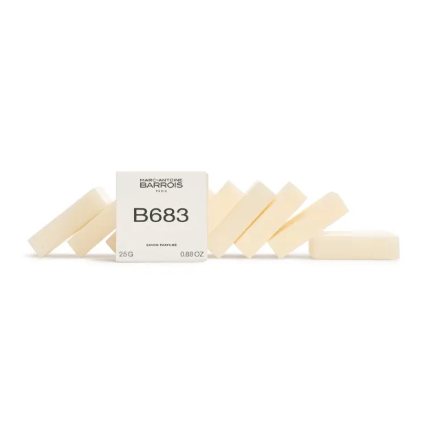 Marc Antoine Barrois B683 gjestesåpe 10x25 g krydret lær
