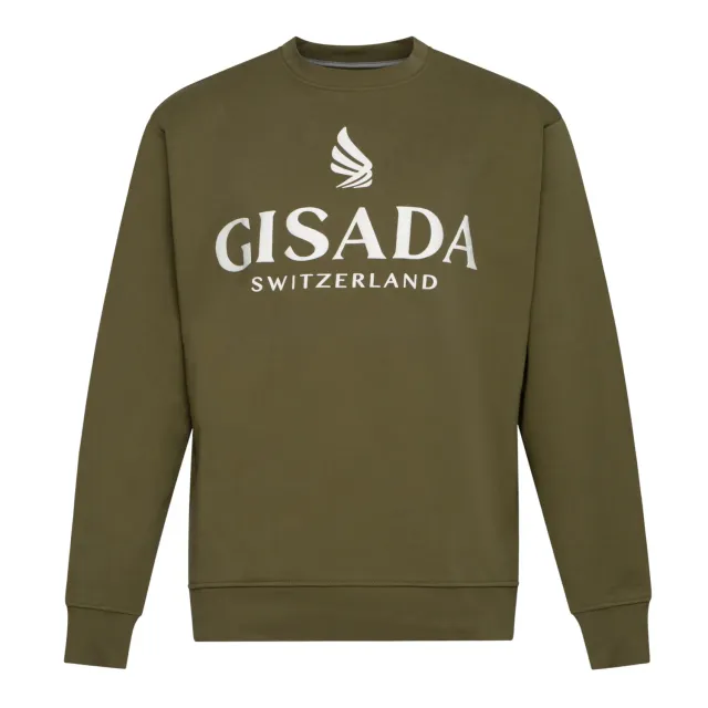 Gisada 3000 sweatshirt mørk oliven