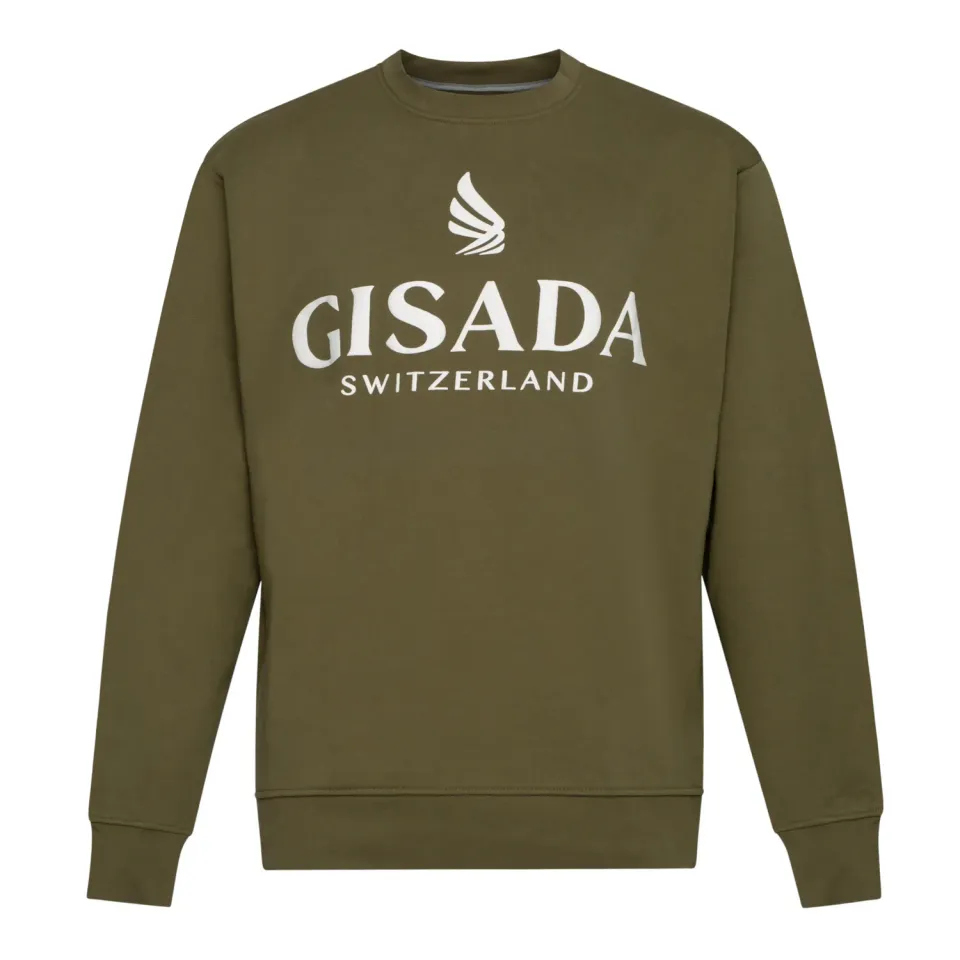 Gisada 3000 sweatshirt mørk oliven