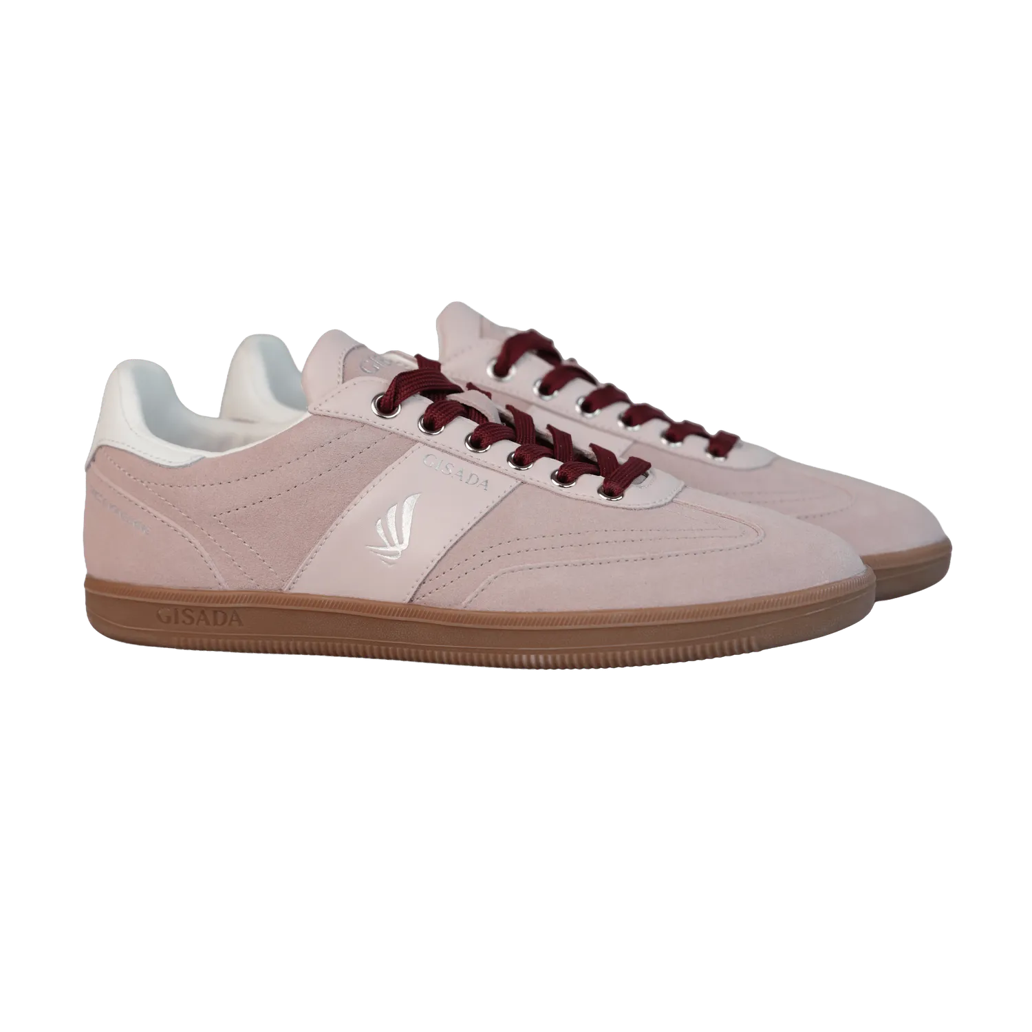 Gisada 17003 sneakers semskinn rosa memory foam