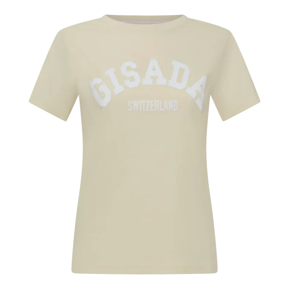 Gisada 5001 t-skjorte beige puff dame