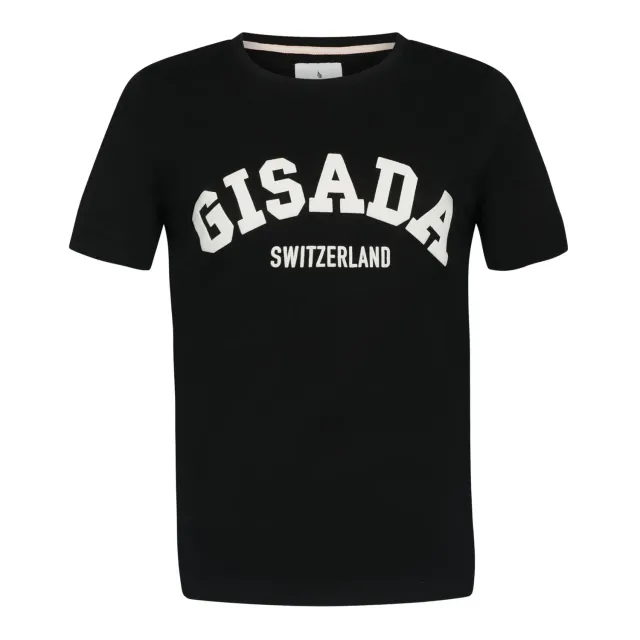 Gisada 5001 Barcelona t-skjorte svart – puff bomull