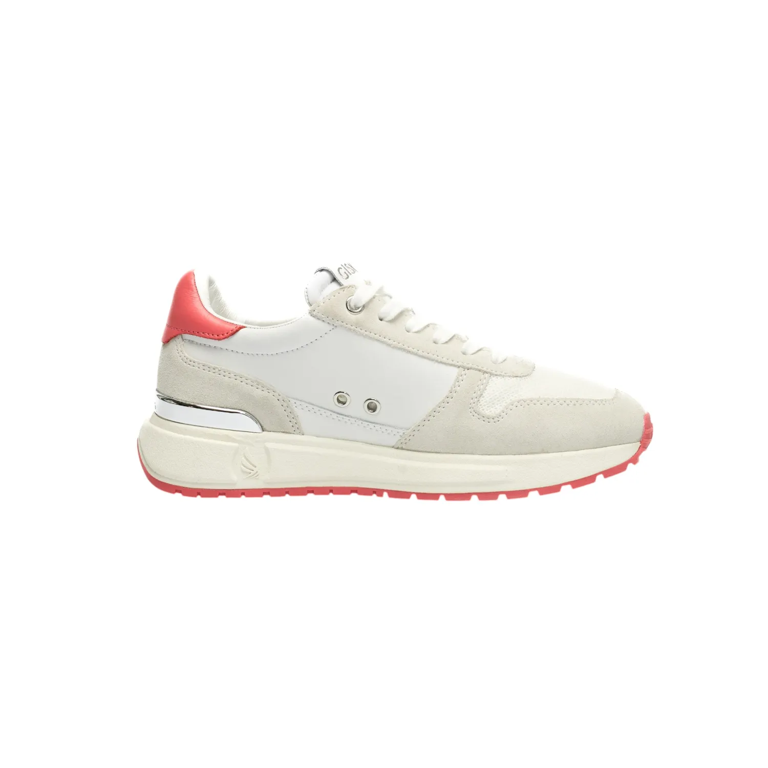 Gisada 17000 sneakers hvit korall – retro dame