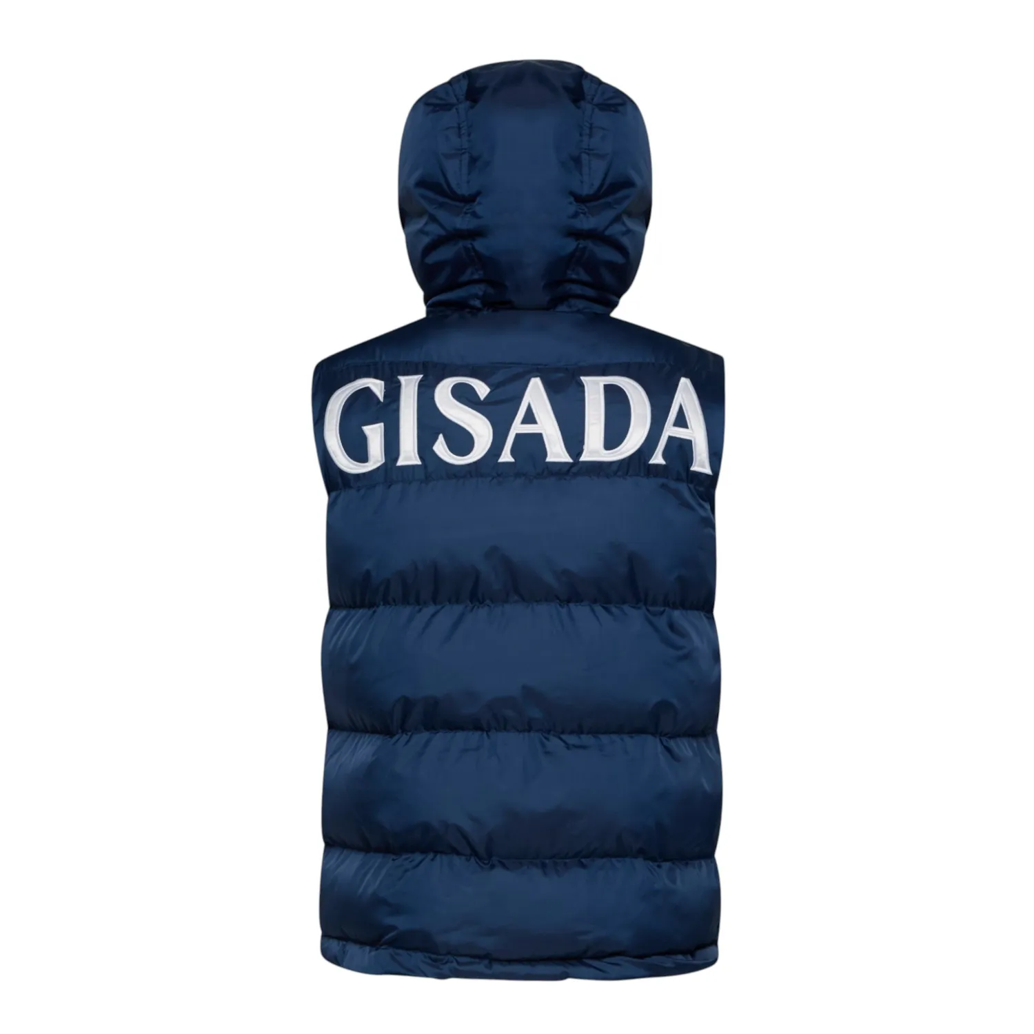 Gisada 1312 puffervest Navy quiltet nylon