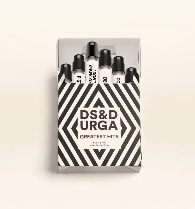 DS&DURGA Greatest Hits prøvesett 6x2 ml parfyme