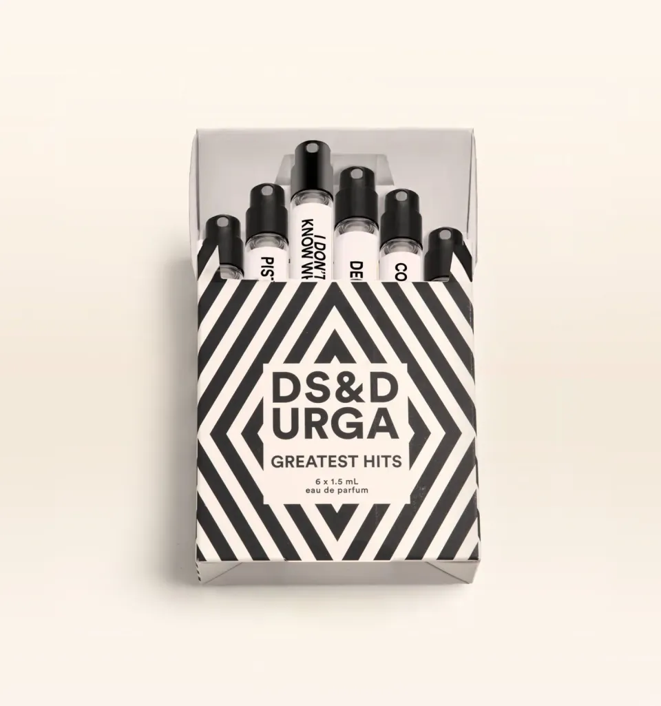 DS&DURGA Greatest Hits prøvesett 6x2 ml parfyme