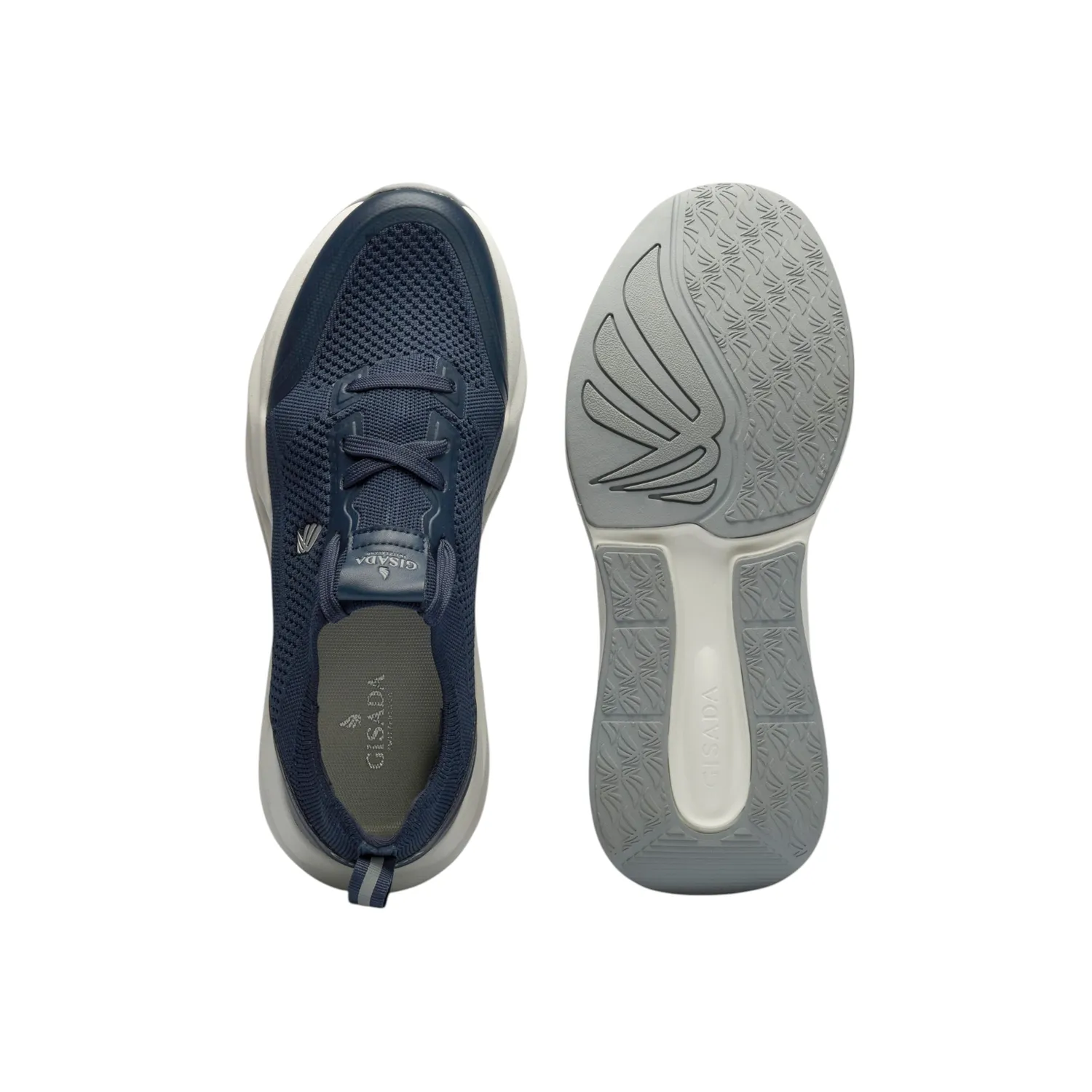 Gisada Knit Runner High sneakers navy mesh