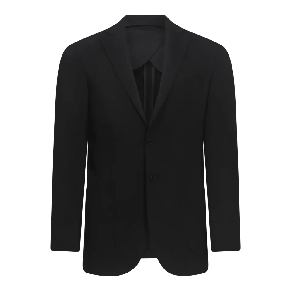 Gisada Zurich 1602 blazer svart ullblanding