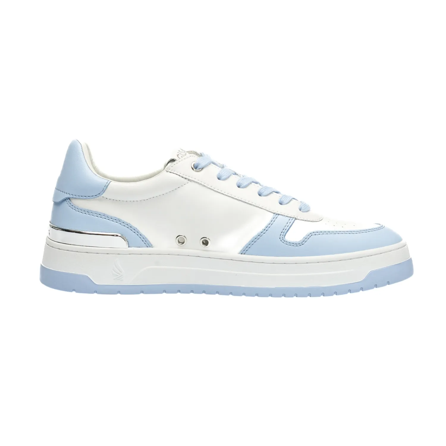 Gisada Trainer Low-Top sneakers ice blue skinn