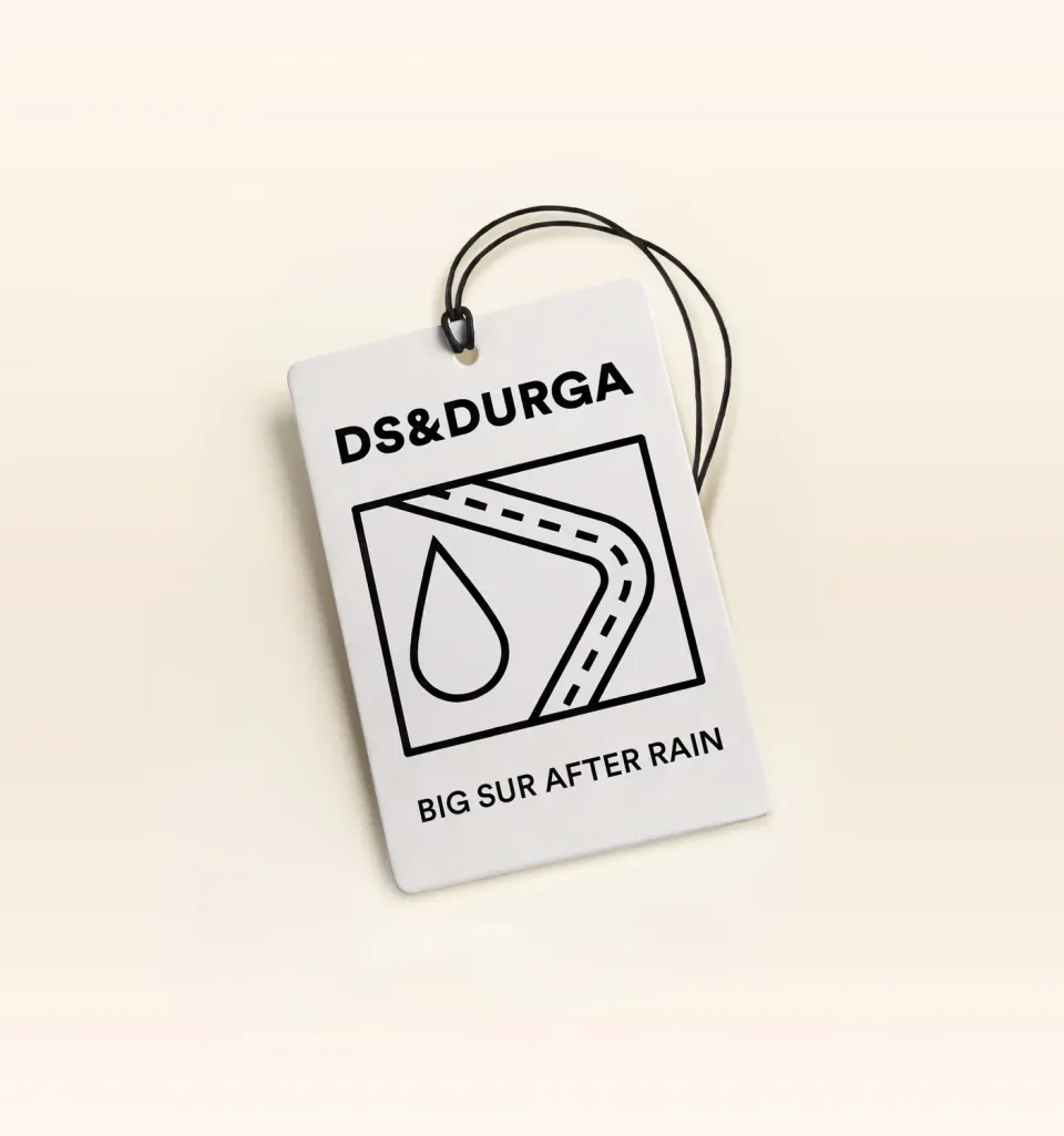 D.S. & Durga Big Sur After Rain duftkort 1 stk frisk grønn