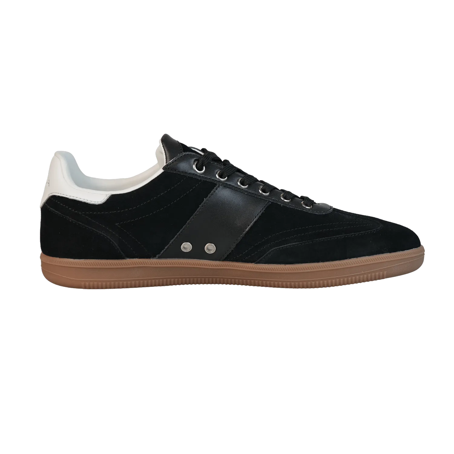 Gisada 17003 V05 sneaker svart semsket skinn