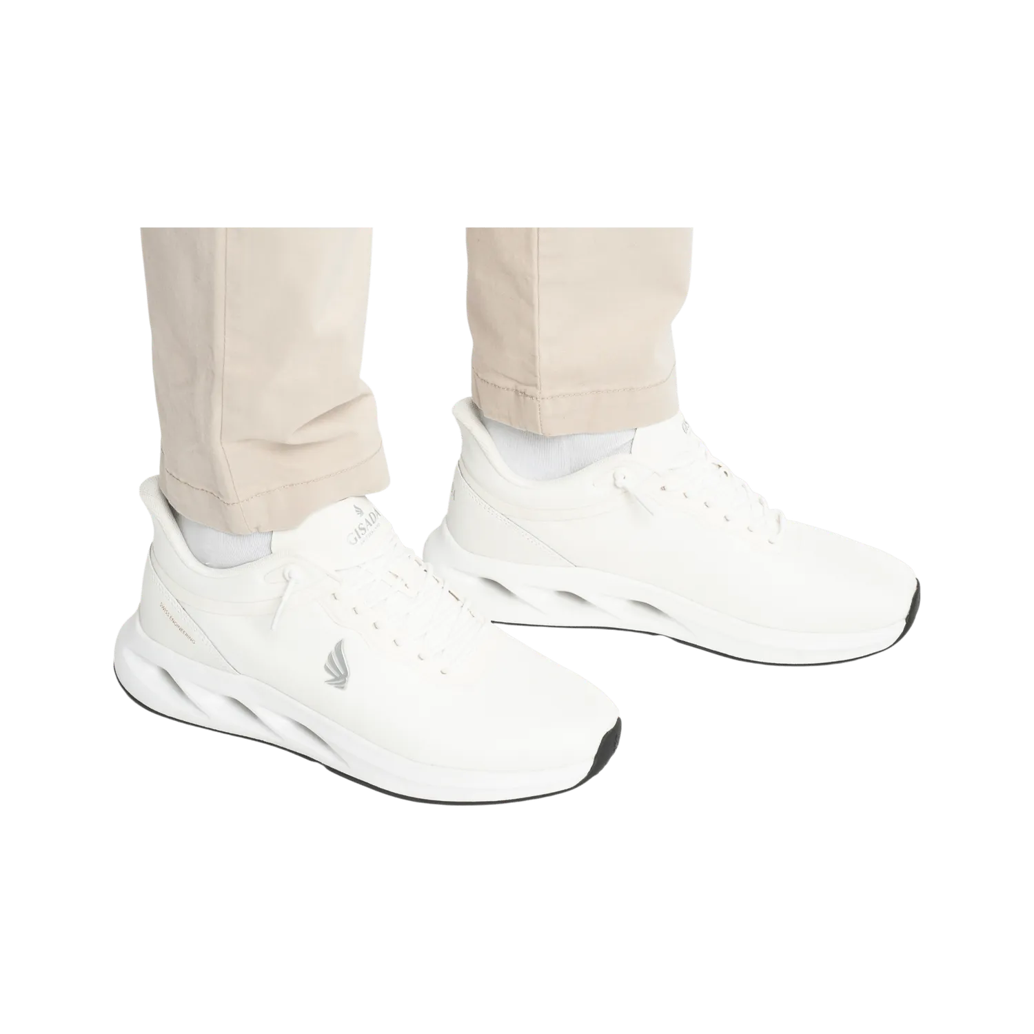 Gisada Runner low-top sneakers hvit pustende