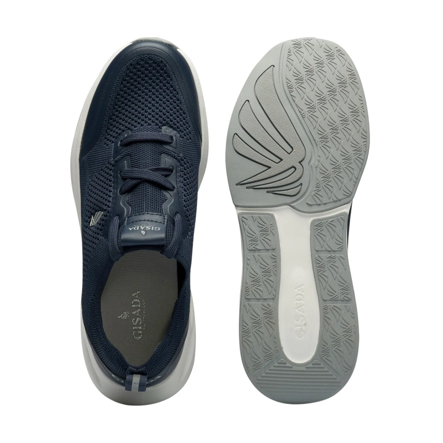Gisada Knit Runner 16002 sneakers navy strikket