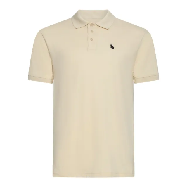 Gisada Miami 2000 polo herre beige bomullspiké