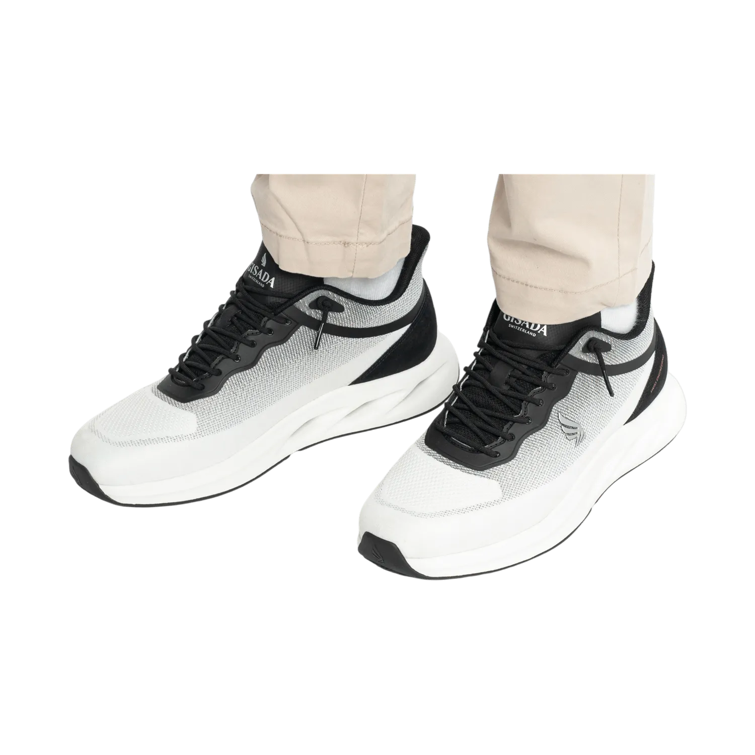 Gisada Runner sneakers White/Black lav