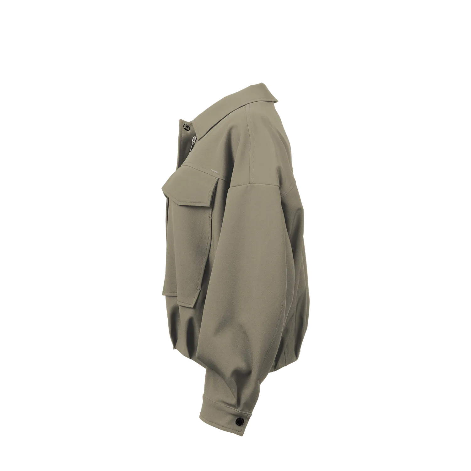 Gisada 1611 overshirt jakke grønn dame