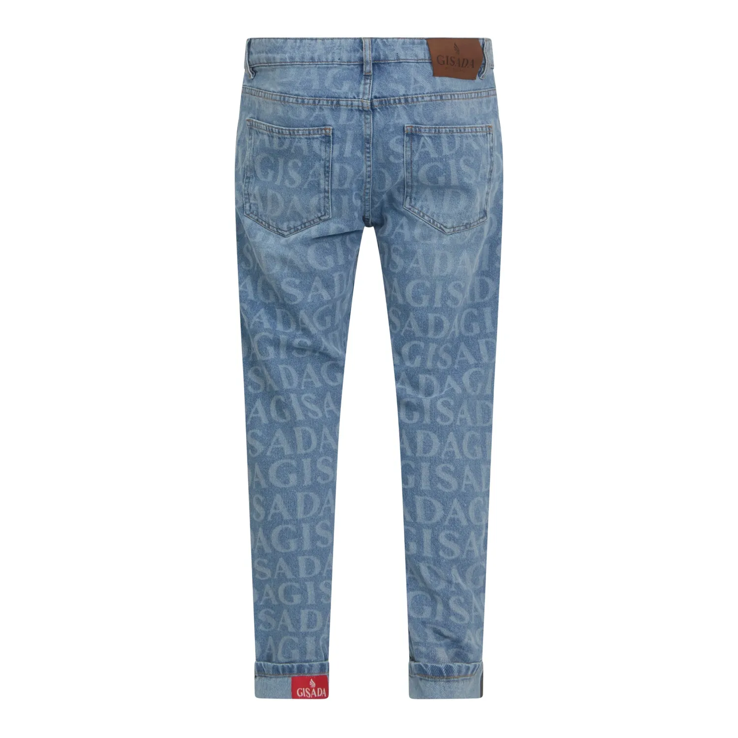 Gisada 1106 slim jeans navy denim herre