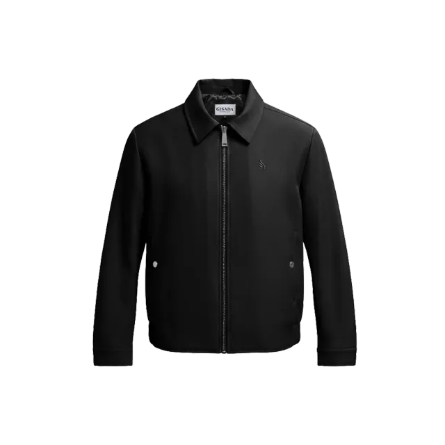 Gisada 1323 Jakke Black zip-up herre