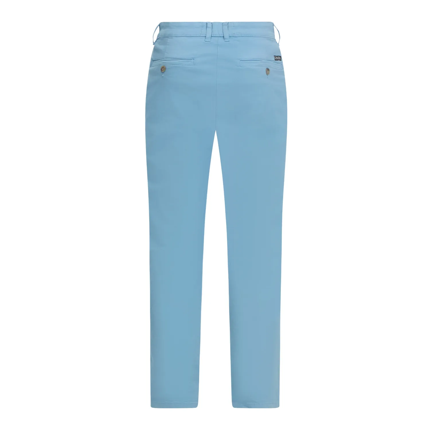 Gisada Madrid 1108 Chino Ice Blue rett bomull