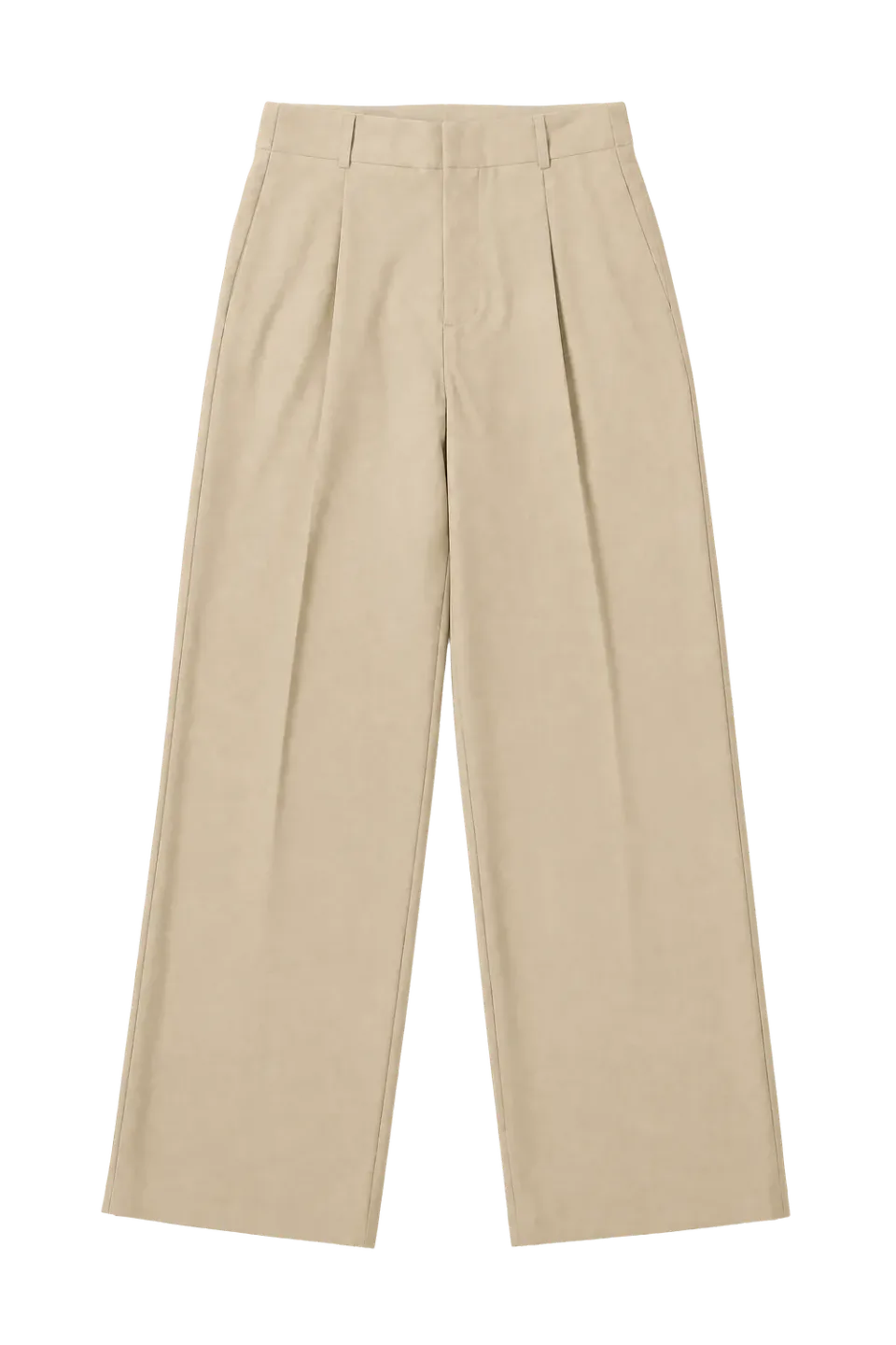 Gisada 1413 bukse beige med enkel legg