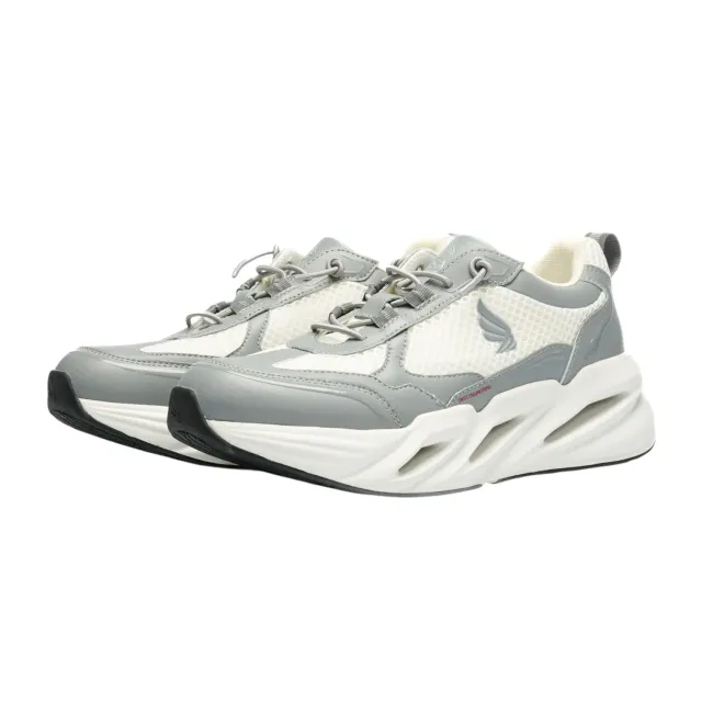 Gisada Runner sneakers graphite white skinn