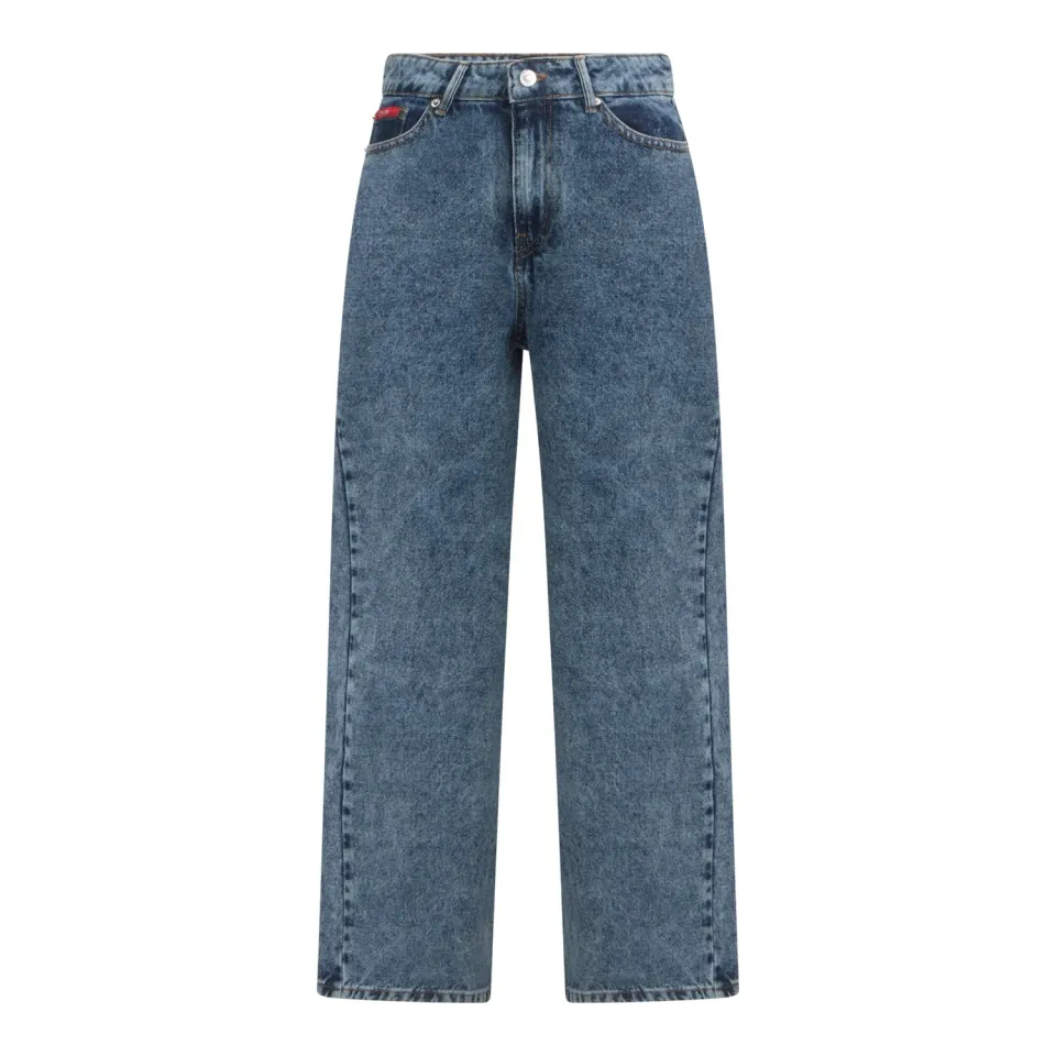 Gisada Boyfriend Crop jeans Snow Blue denim