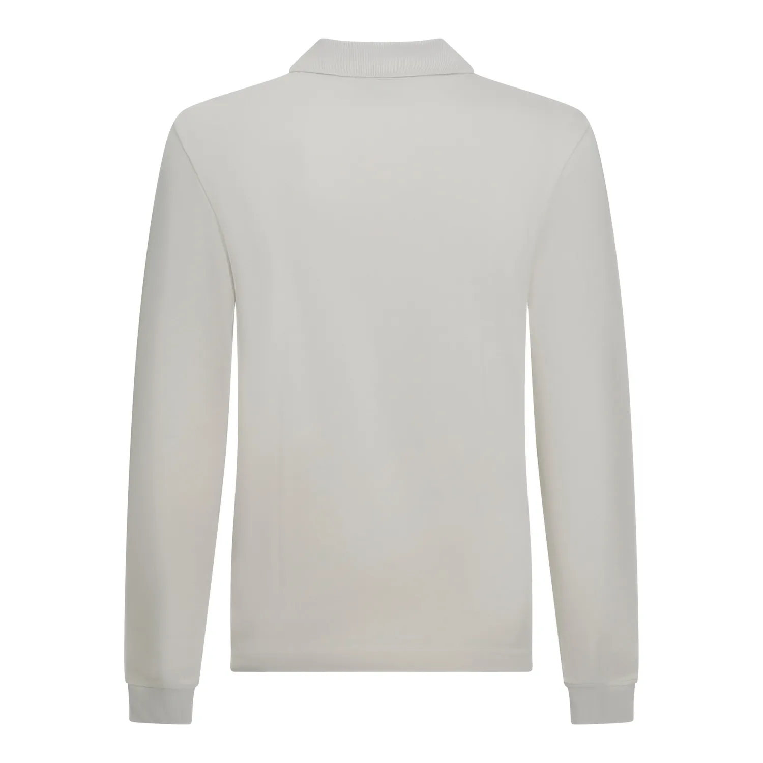 Gisada 2007 langermet polo herre beige bomull