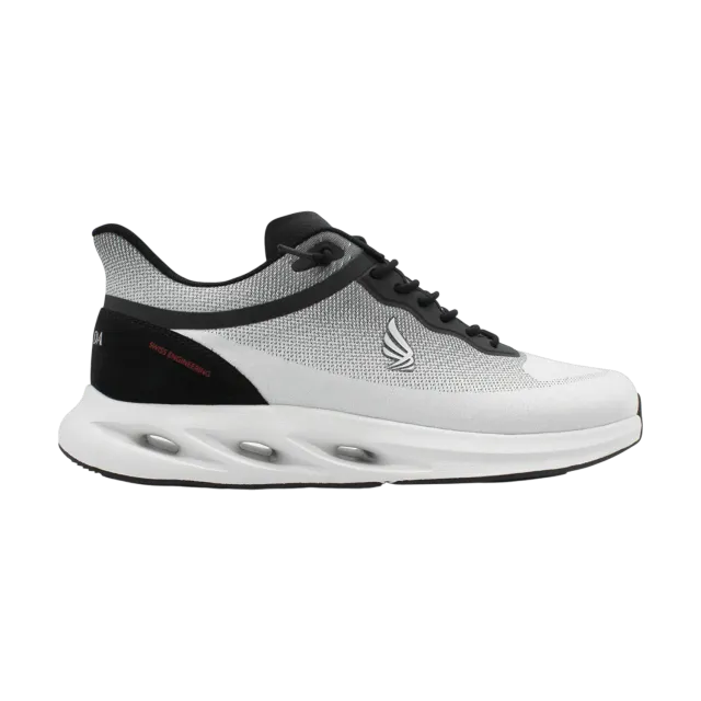 Gisada Runner sneakers White/Black lav