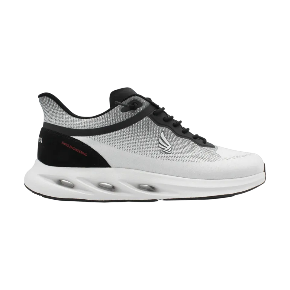 Gisada Runner sneakers White/Black lav