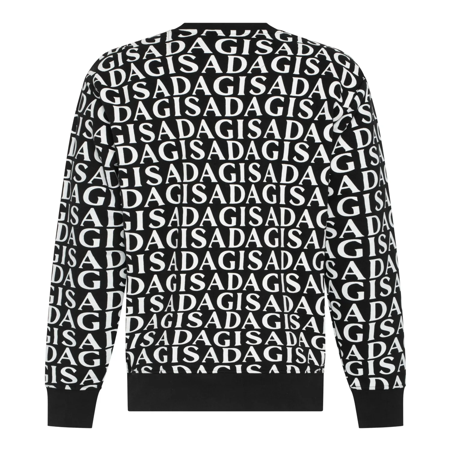 Gisada Rio 3004 sweatshirt herre Black bomull