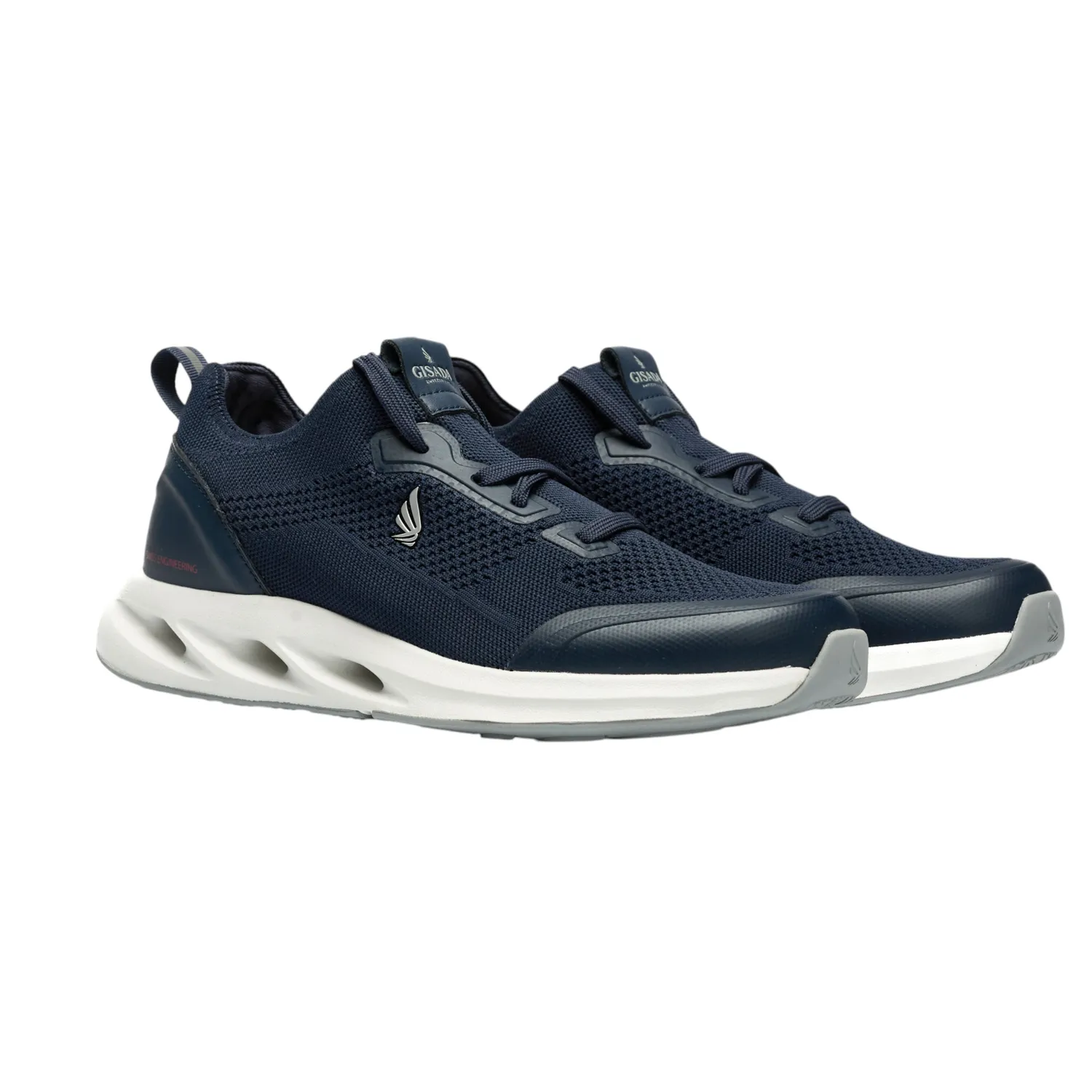 Gisada Knit Runner 16002 sneakers navy strikket