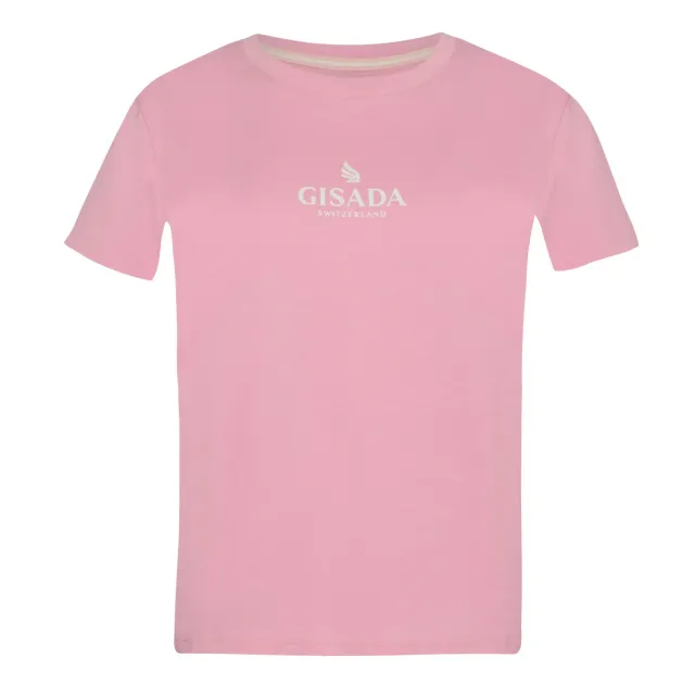 Gisada 5005 oversized t-skjorte rosa – silikonlogo