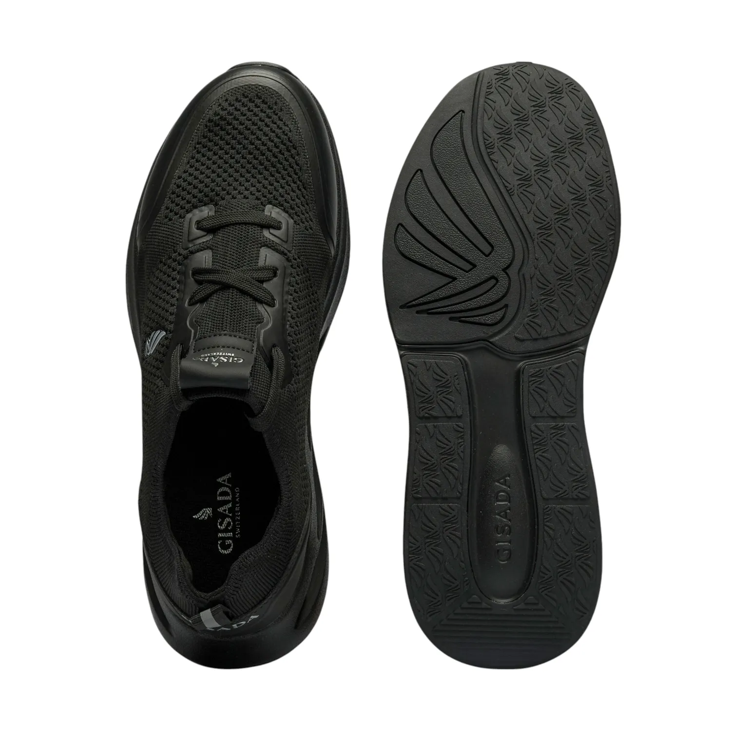 Gisada 16002 Flow Knit Runner sneakers svart