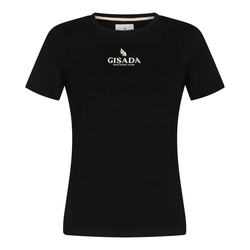 Gisada 5005 t-skjorte svart oversized bomull