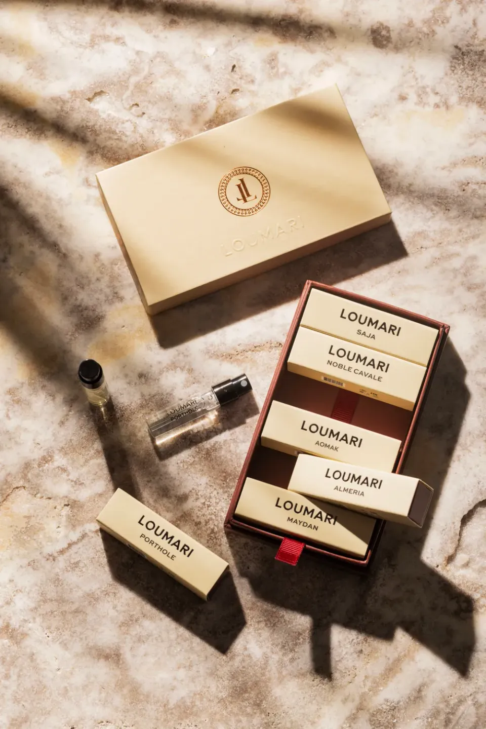 Loumari Pack Découverte parfymesett blanding