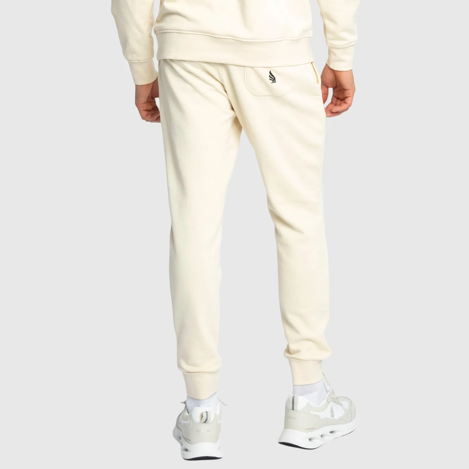 Gisada Regular Fit joggebukse beige bomull