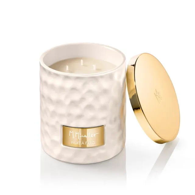 M.Micallef Nuit a Paris duftlys 500 g floral krydder