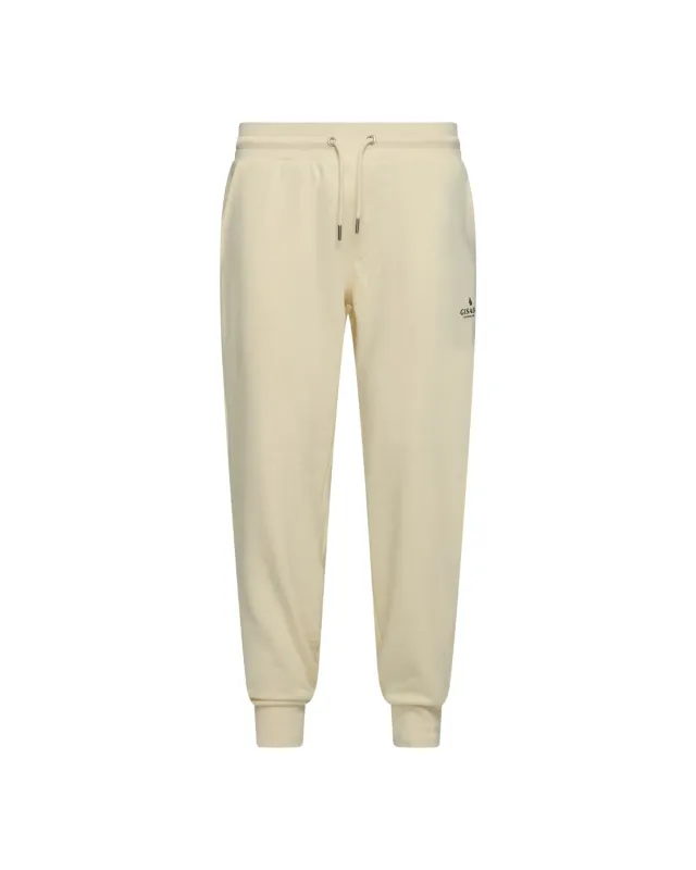 Gisada Regular Fit joggebukse beige bomull