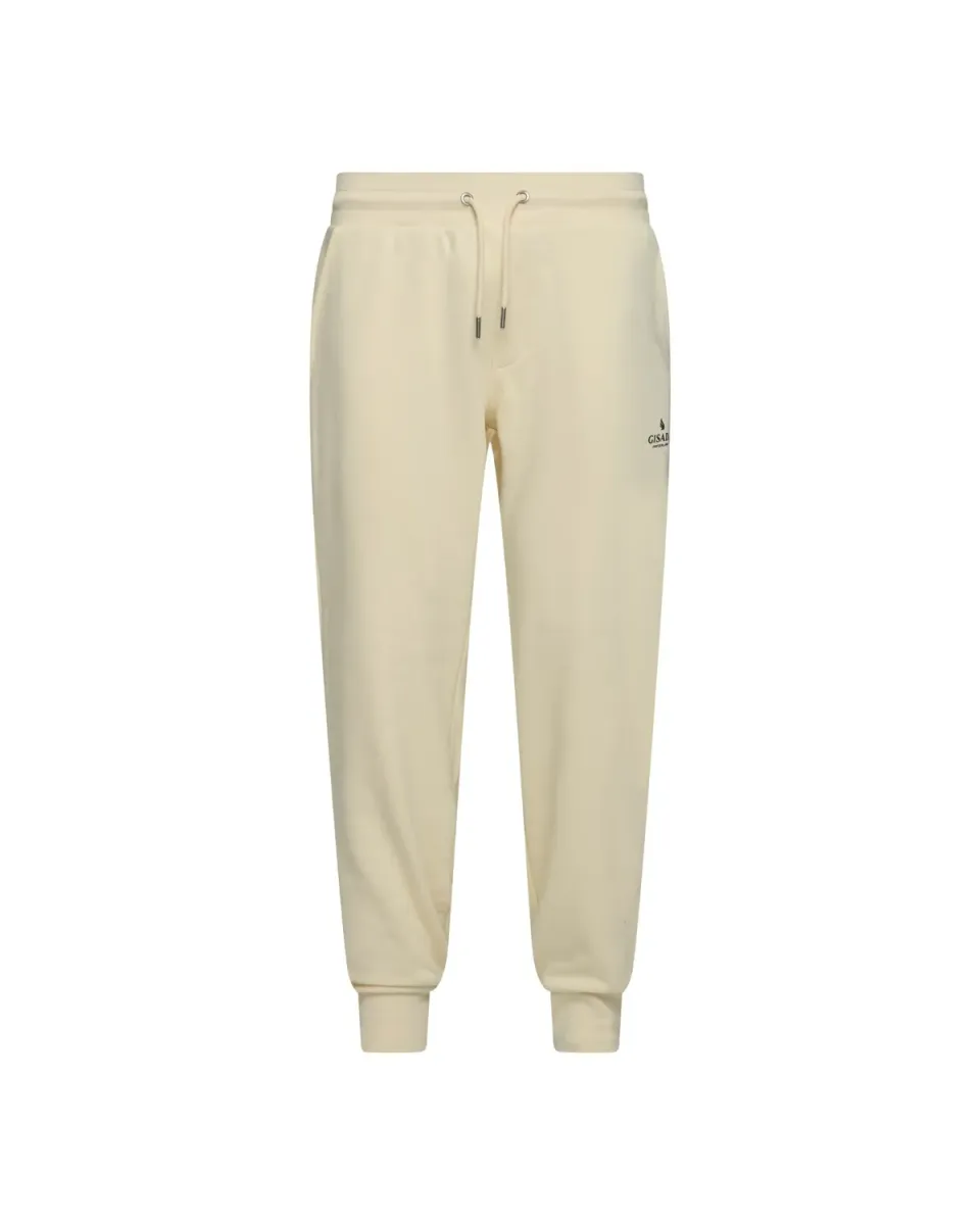 Gisada Regular Fit joggebukse beige bomull