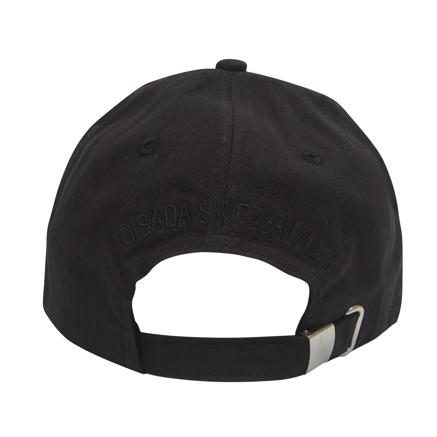 Gisada Cotton Twill 8009 caps svart brodert logo