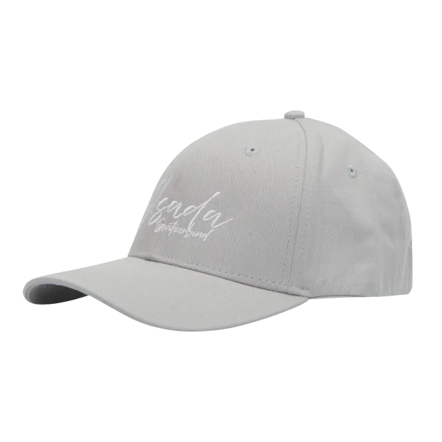 Gisada 8007 caps svart bomullstwill brodert