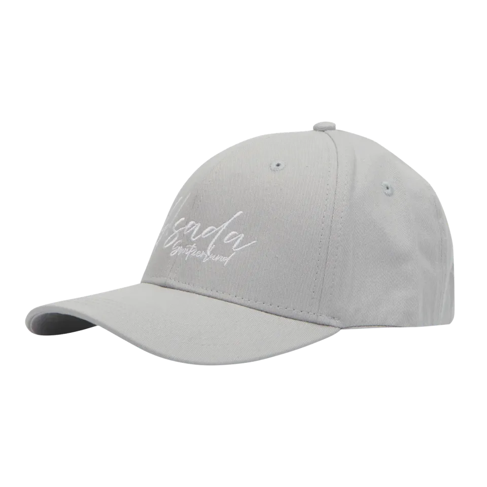 Gisada 8007 caps svart bomullstwill brodert