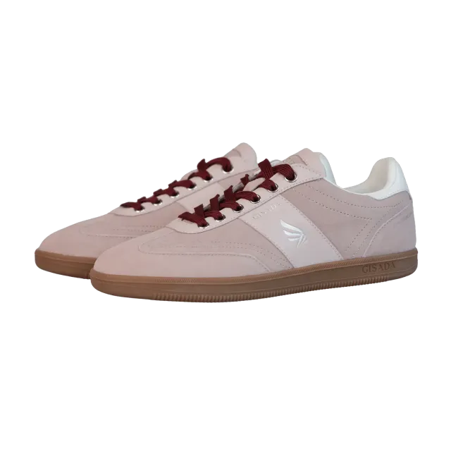 Gisada 17003 sneakers semskinn rosa memory foam