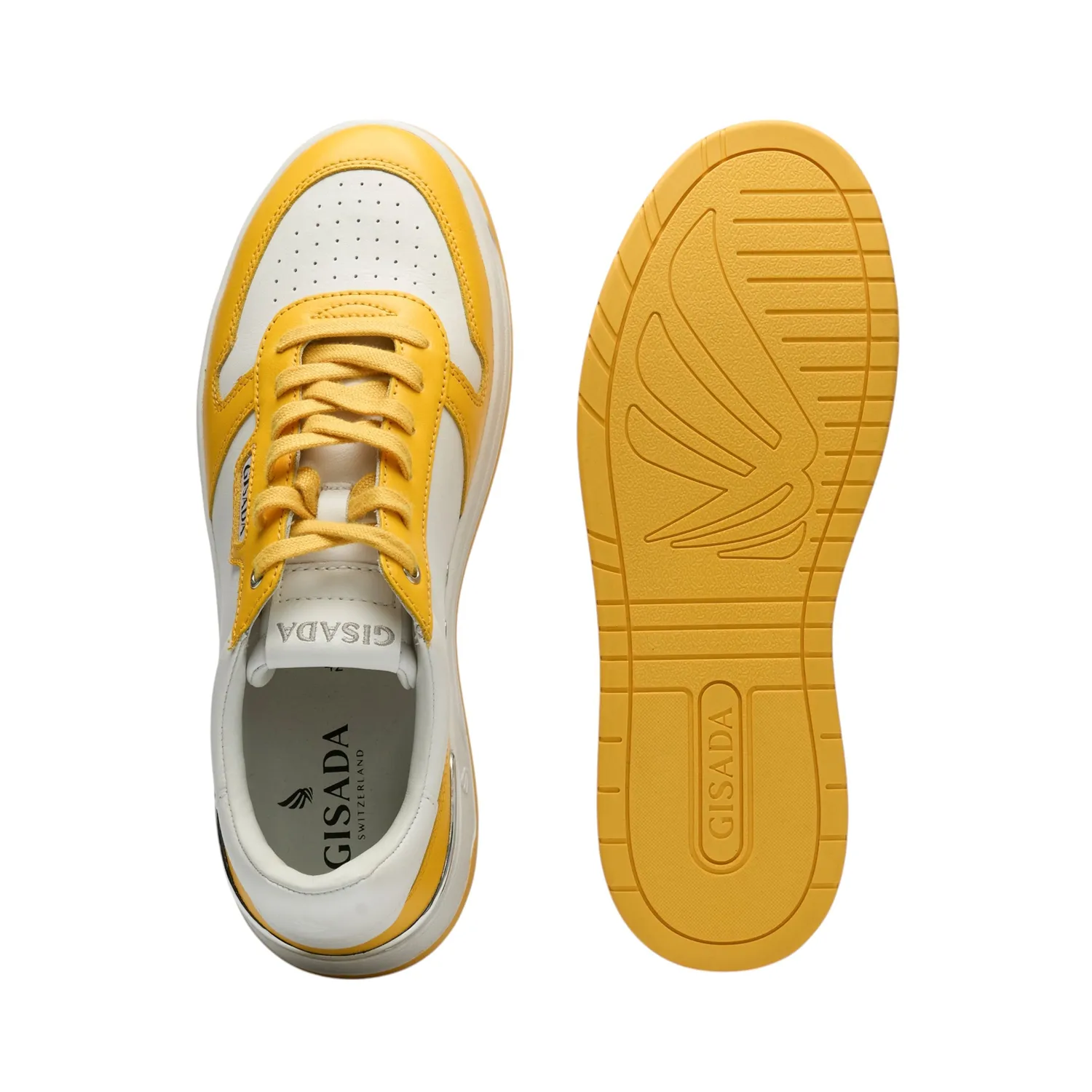 Gisada Trainer Low-Top sneakers Ray Flower skinn