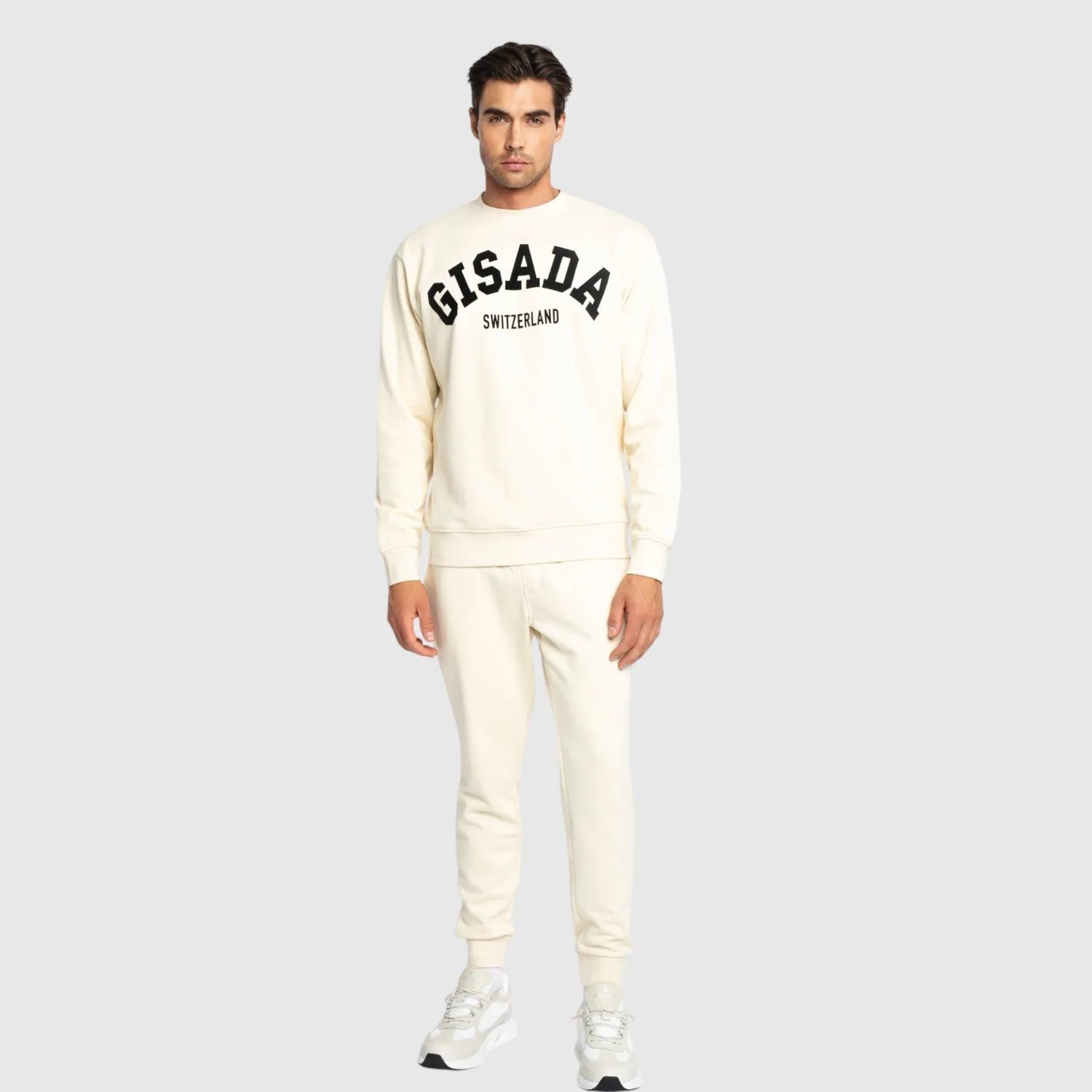 Gisada Rio 3001 sweatshirt beige bomull