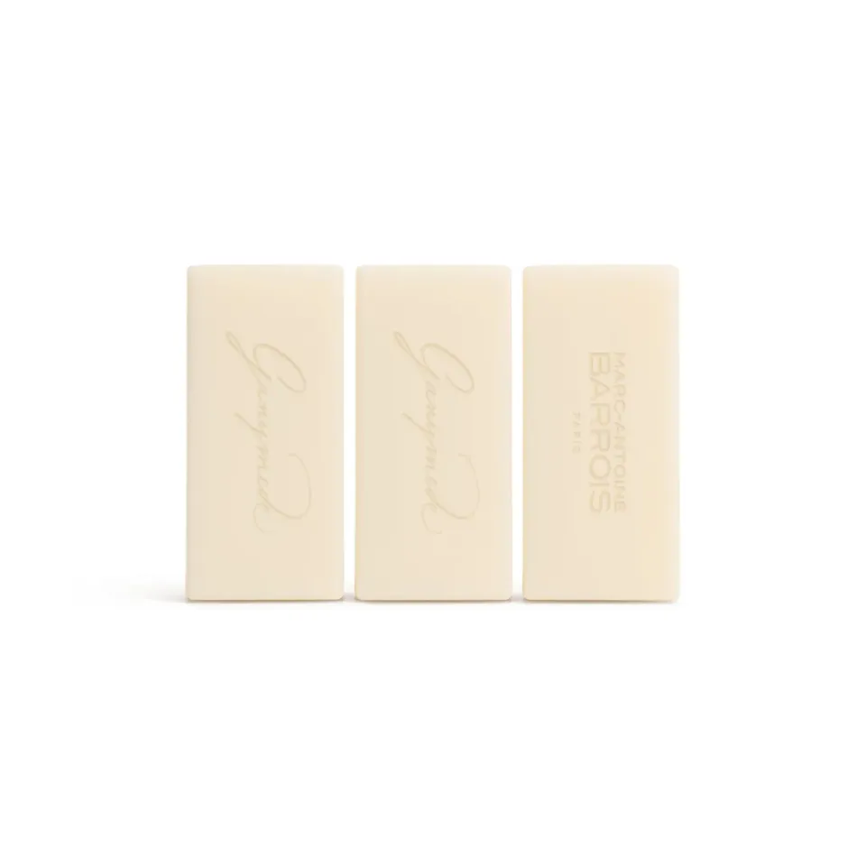 Marc Antoine Barrois Ganymede duftsåpesett 3x170g lær