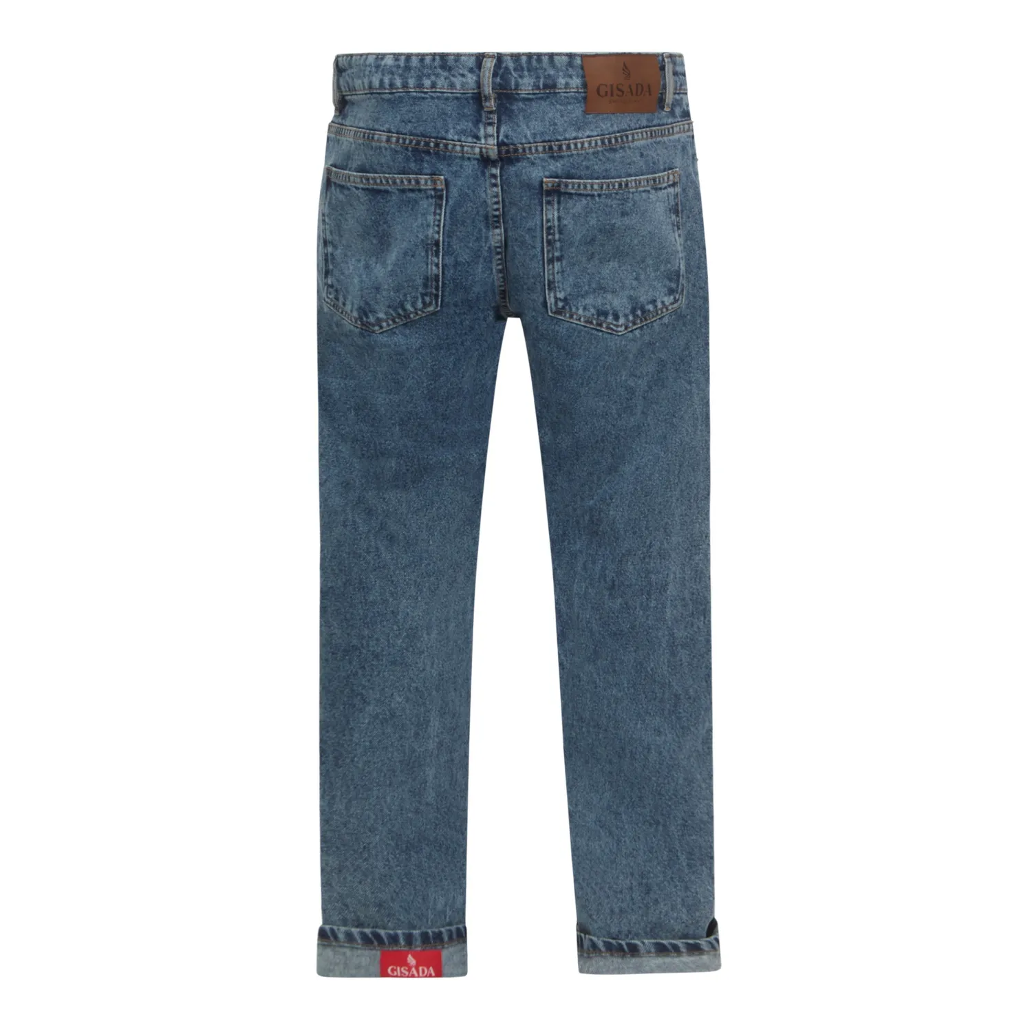Gisada 1105 Jeans snow blue regular fit denim herre