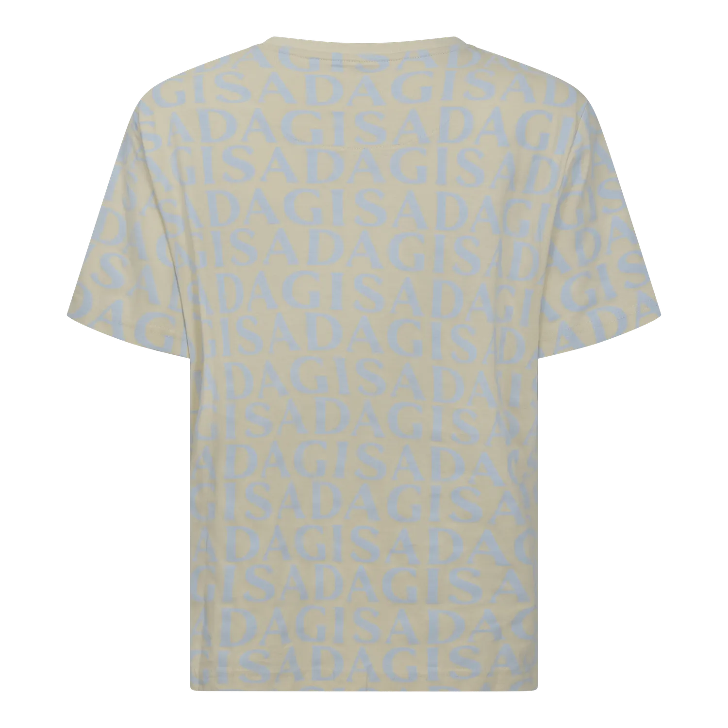Gisada 5007 oversized t-skjorte dame beige