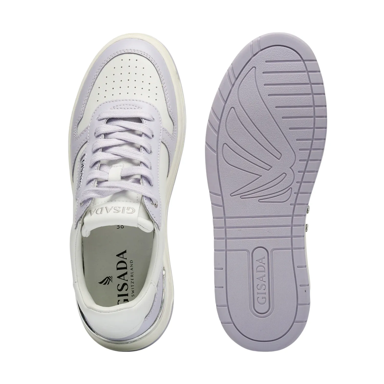 Gisada LA 17001 sneakers lilla skinn